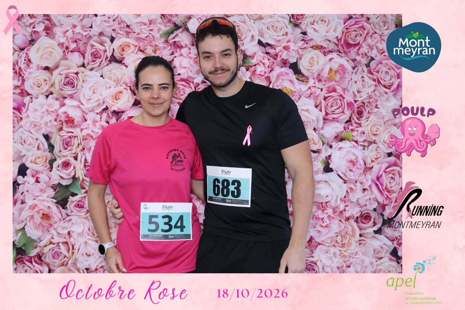 Photo de Octobre Rose Montmeyran par Photobooth