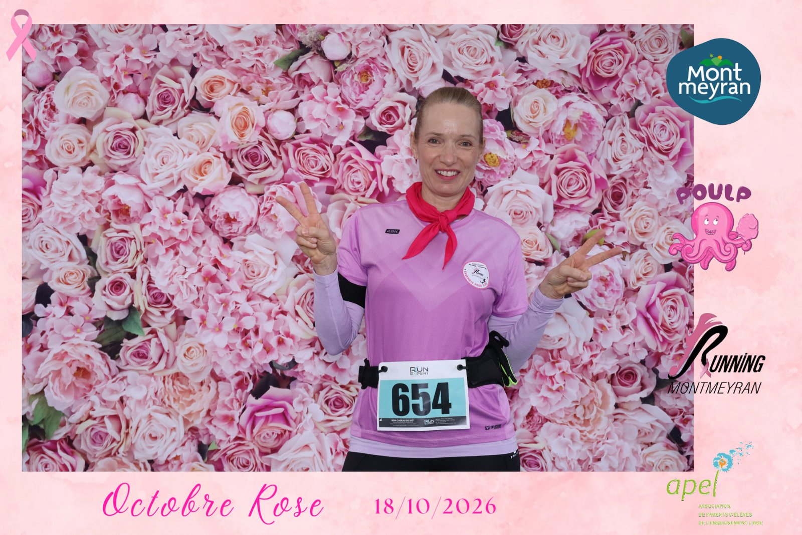 Photo de Octobre Rose Montmeyran par Photobooth