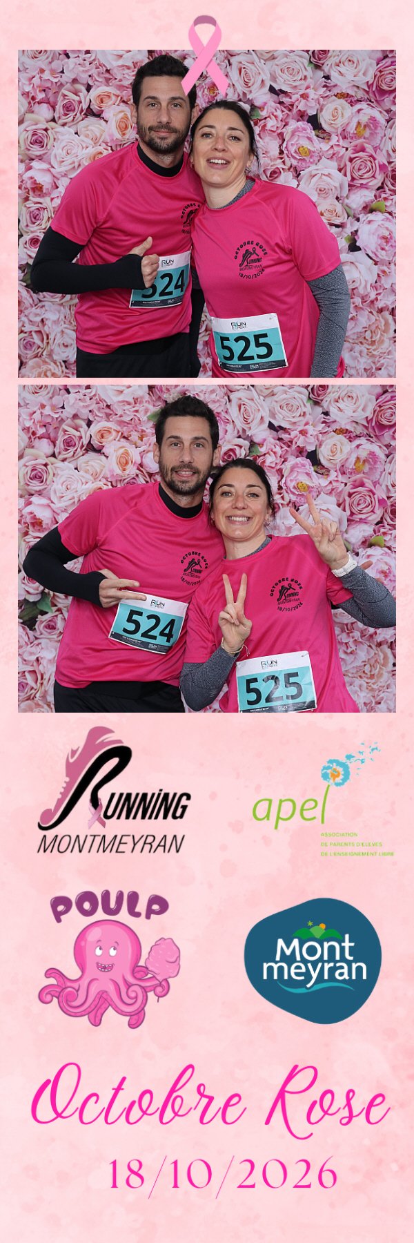 Photo de Octobre Rose Montmeyran par Photobooth