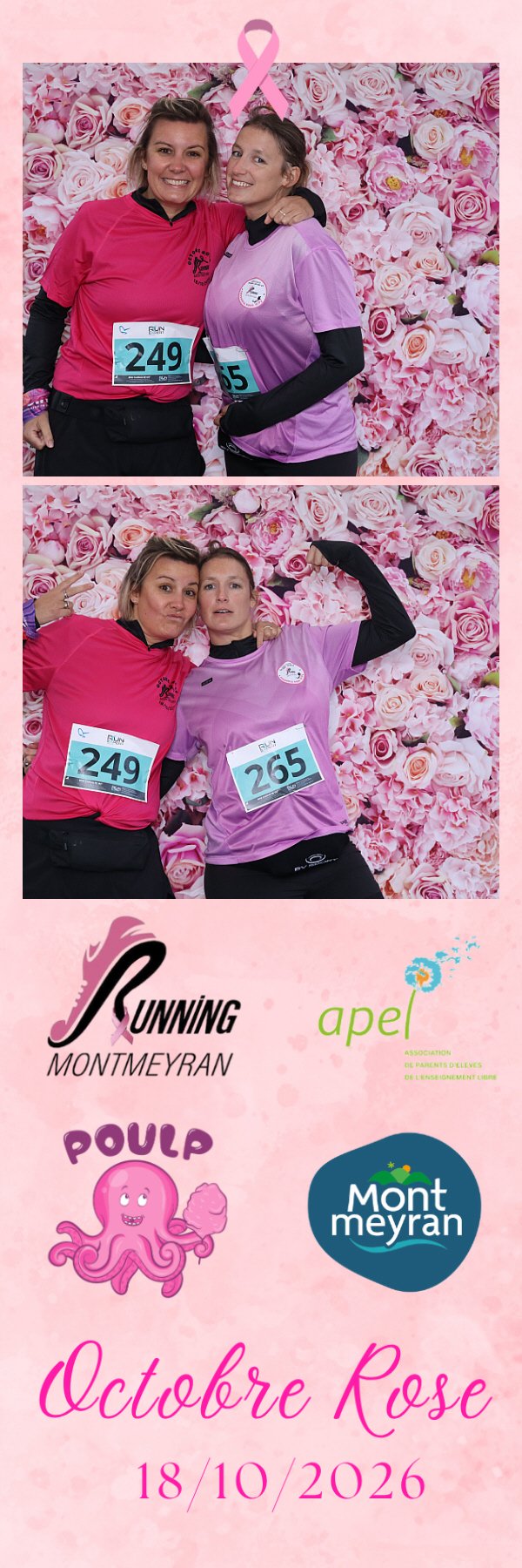 Photo de Octobre Rose Montmeyran par Photobooth