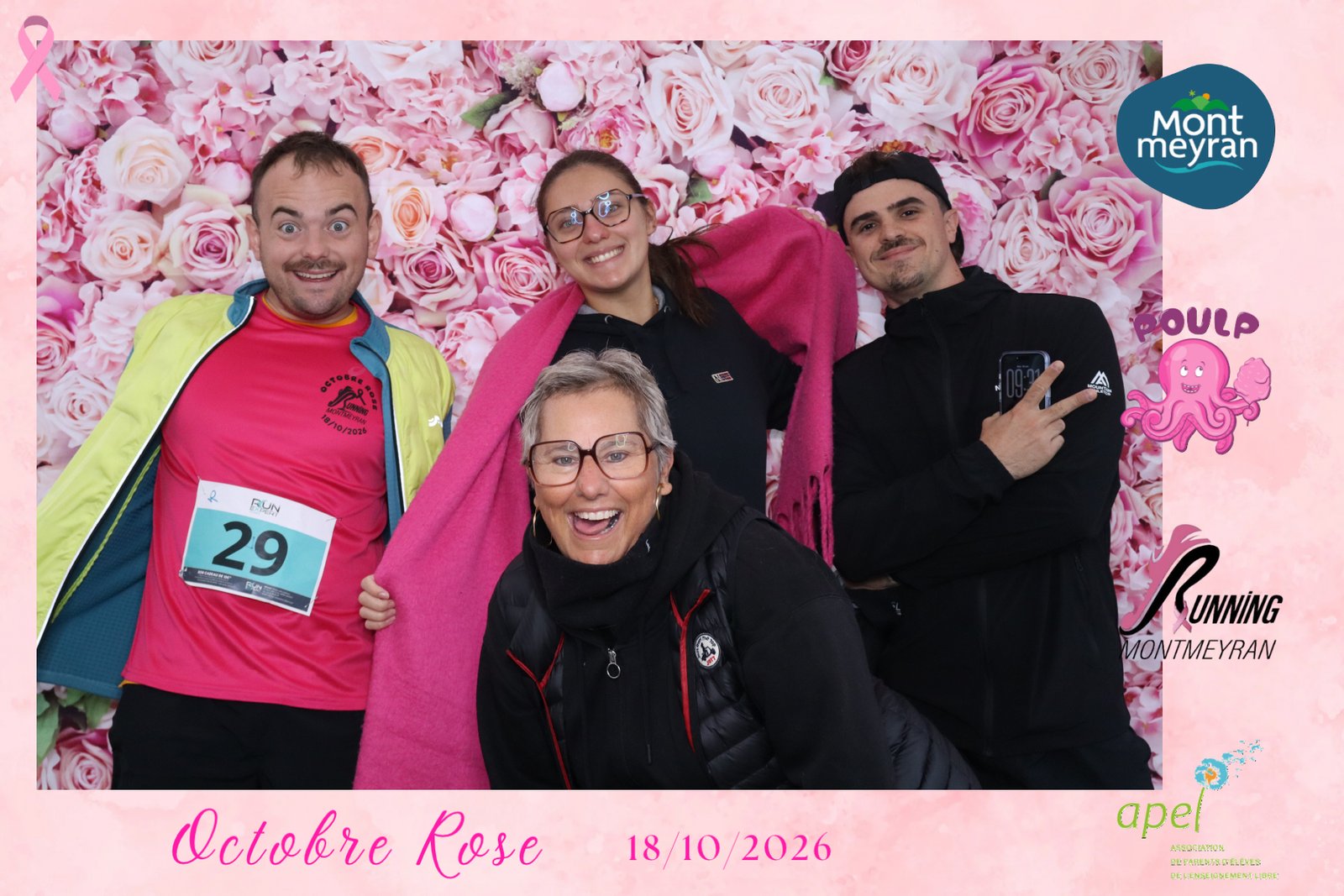 Photo de Octobre Rose Montmeyran par Photobooth