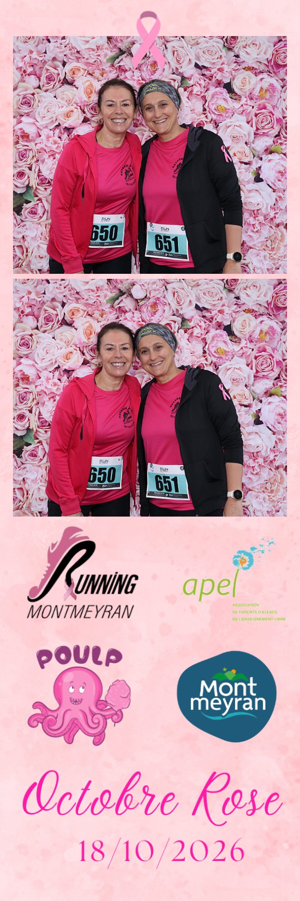 Photo de Octobre Rose Montmeyran par Photobooth
