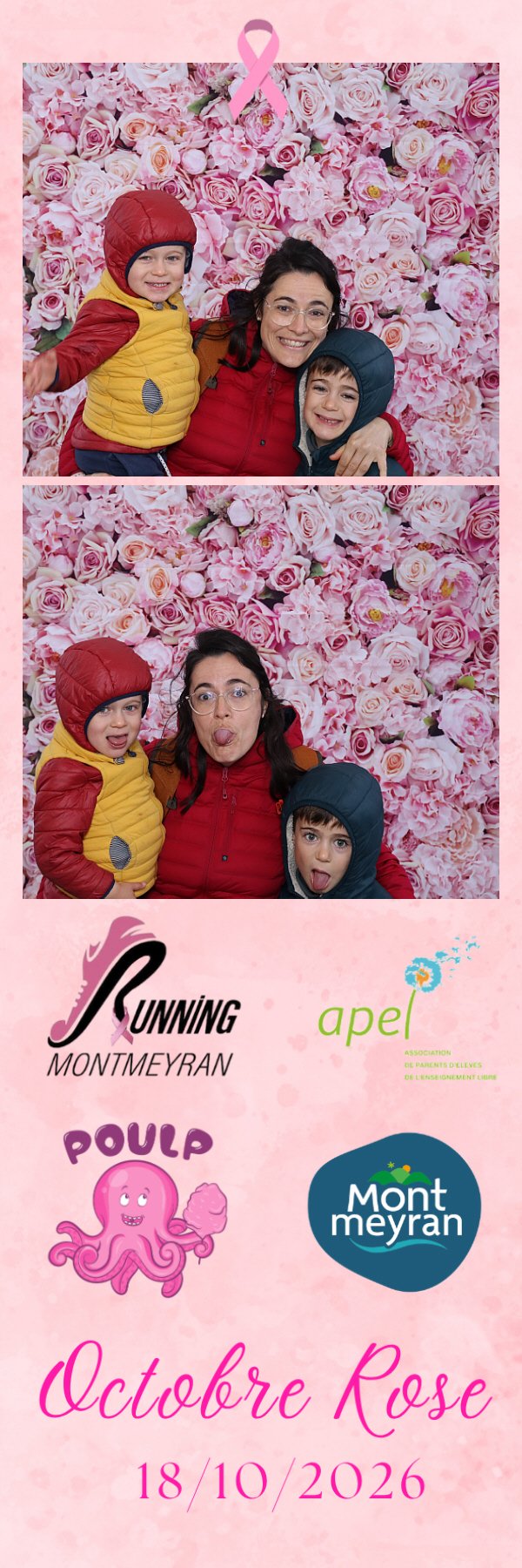 Photo de Octobre Rose Montmeyran par Photobooth