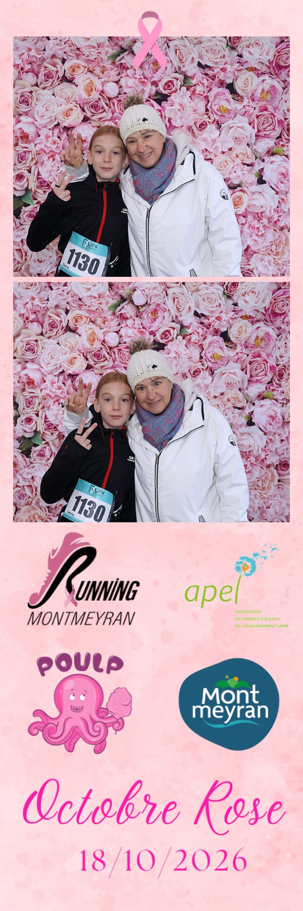 Photo de Octobre Rose Montmeyran par Photobooth