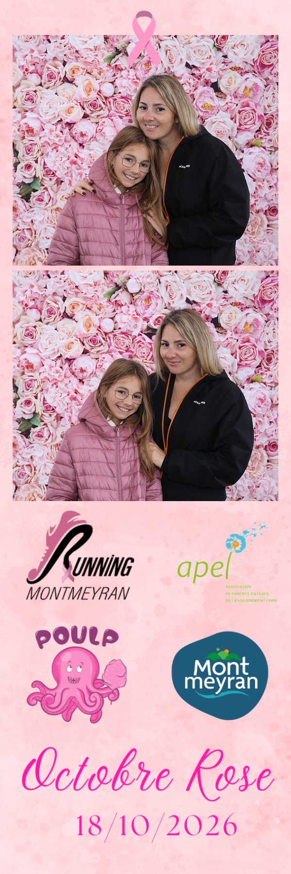 Photo de Octobre Rose Montmeyran par Photobooth