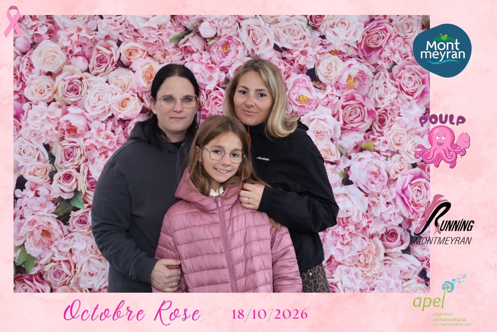 Photo de Octobre Rose Montmeyran par Photobooth