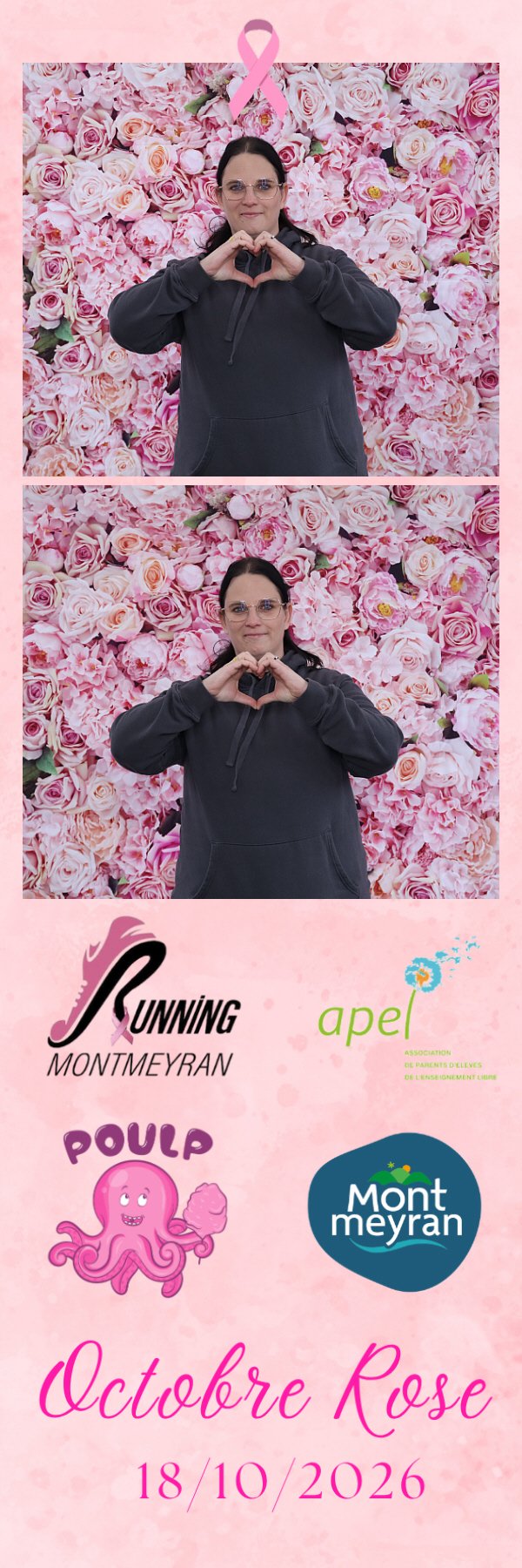 Photo de Octobre Rose Montmeyran par Photobooth