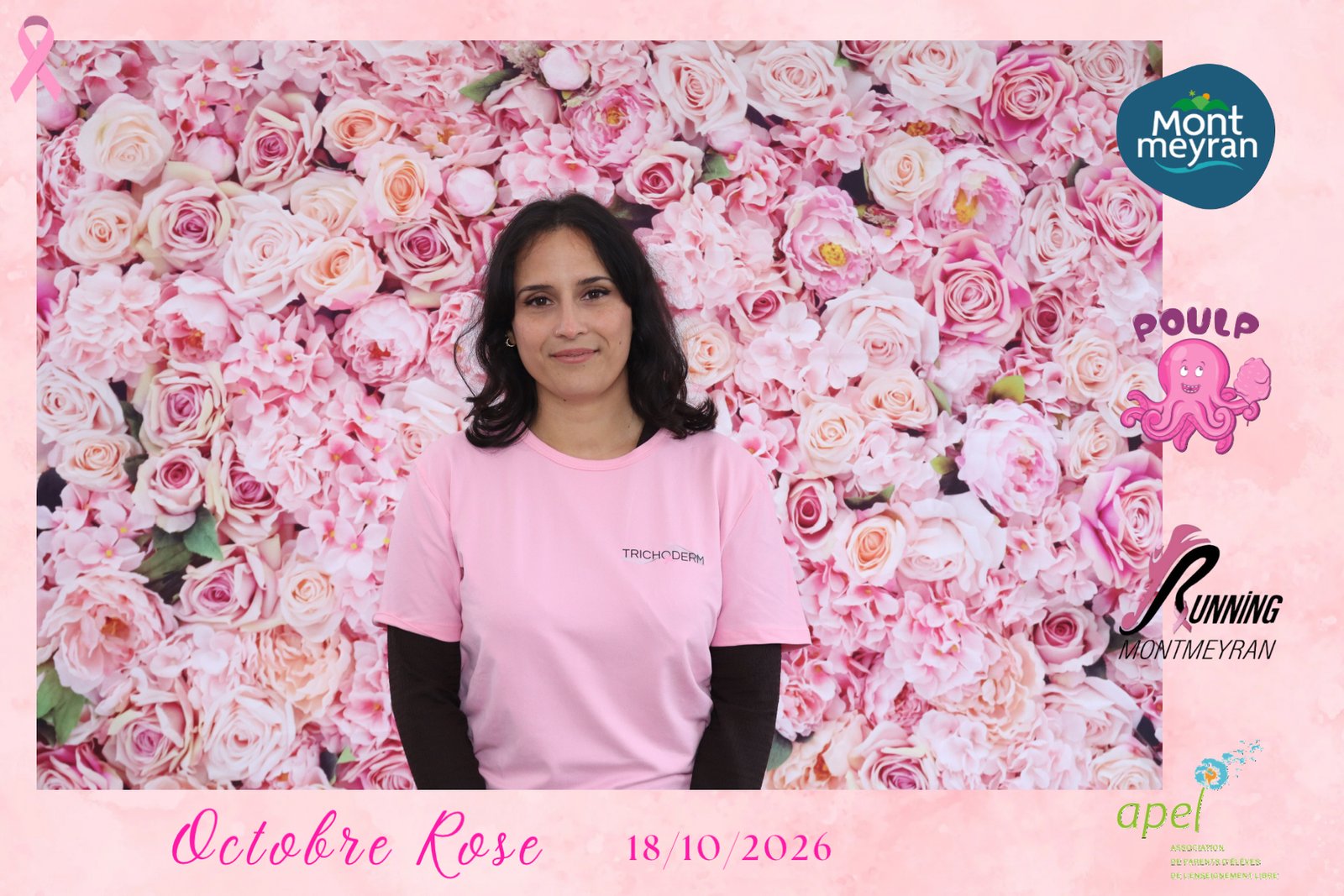 Photo de Octobre Rose Montmeyran par Photobooth