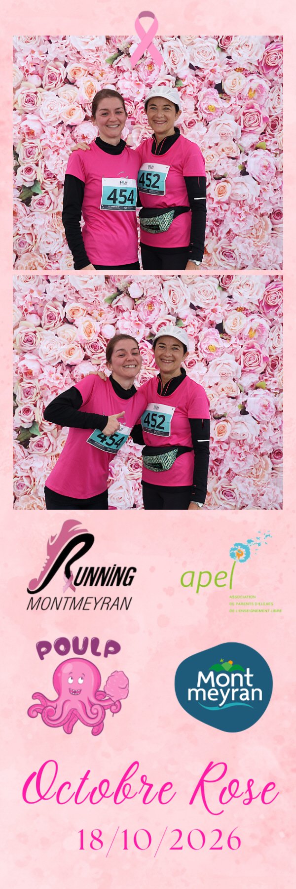 Photo de Octobre Rose Montmeyran par Photobooth