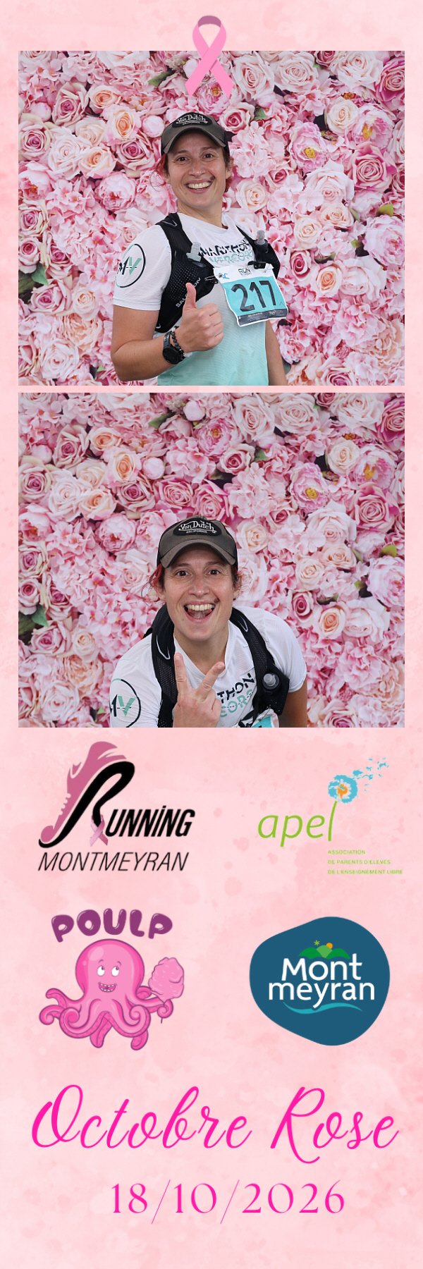 Photo de Octobre Rose Montmeyran par Photobooth