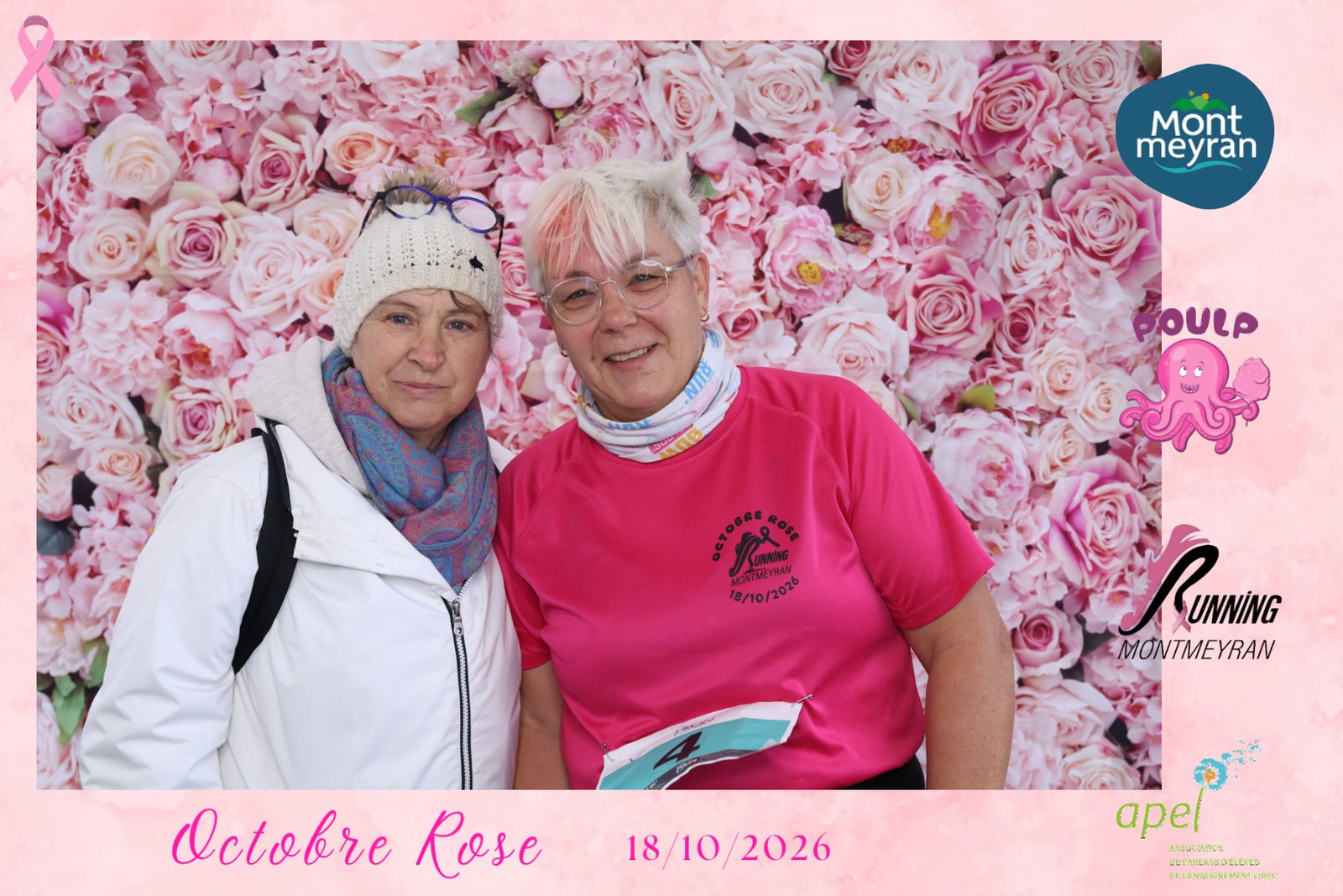 Photo de Octobre Rose Montmeyran par Photobooth