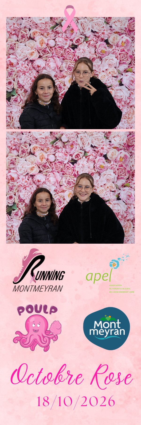 Photo de Octobre Rose Montmeyran par Photobooth