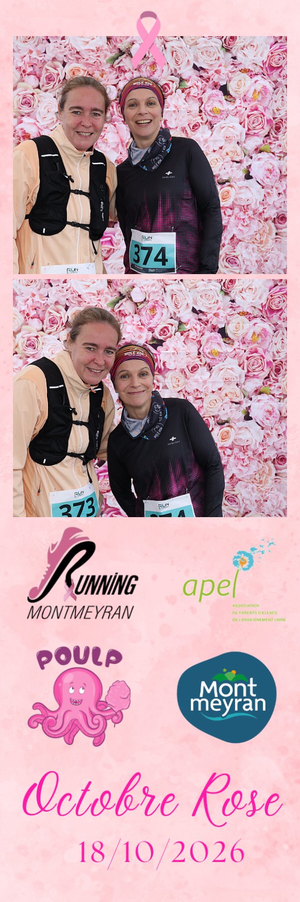 Photo de Octobre Rose Montmeyran par Photobooth