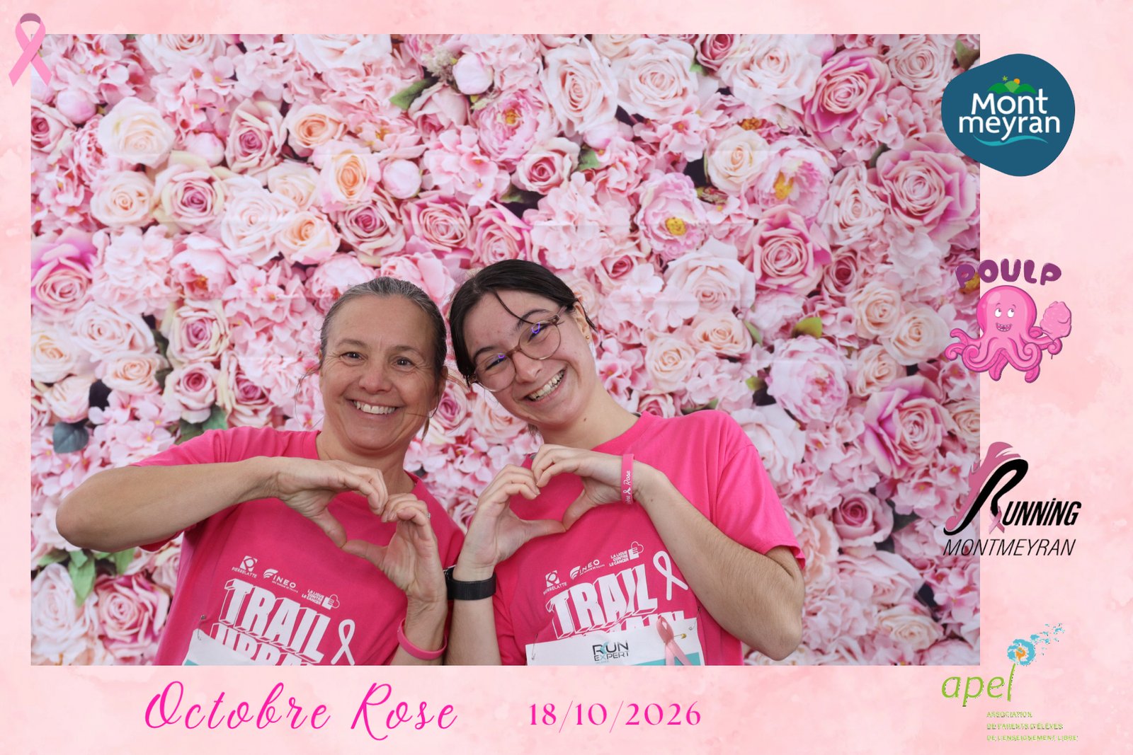 Photo de Octobre Rose Montmeyran par Photobooth
