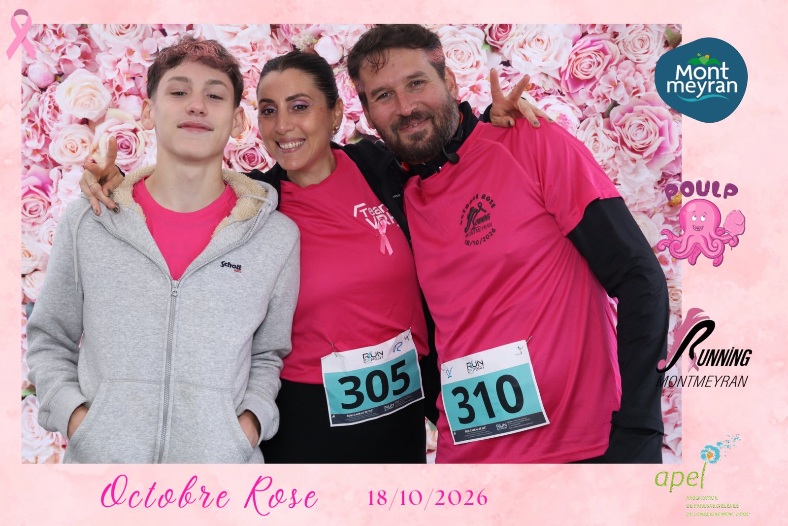 Photo de Octobre Rose Montmeyran par Photobooth