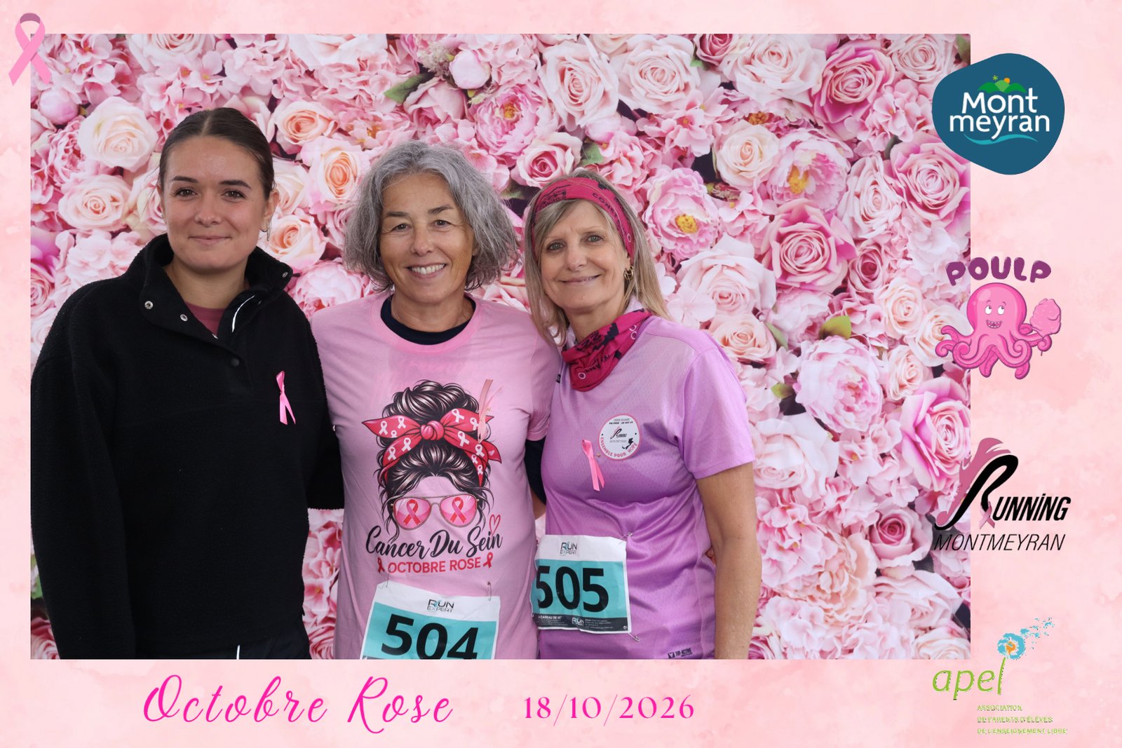 Photo de Octobre Rose Montmeyran par Photobooth