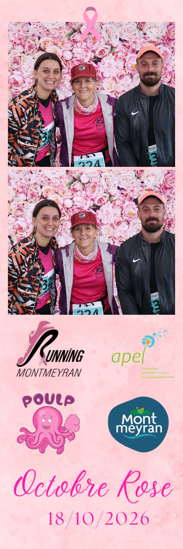 Photo de Octobre Rose Montmeyran par Photobooth