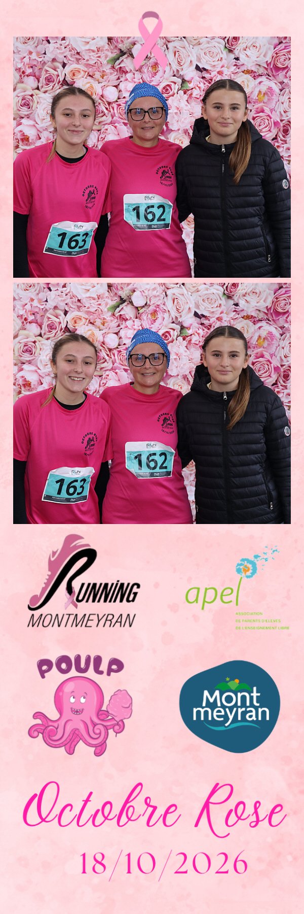 Photo de Octobre Rose Montmeyran par Photobooth