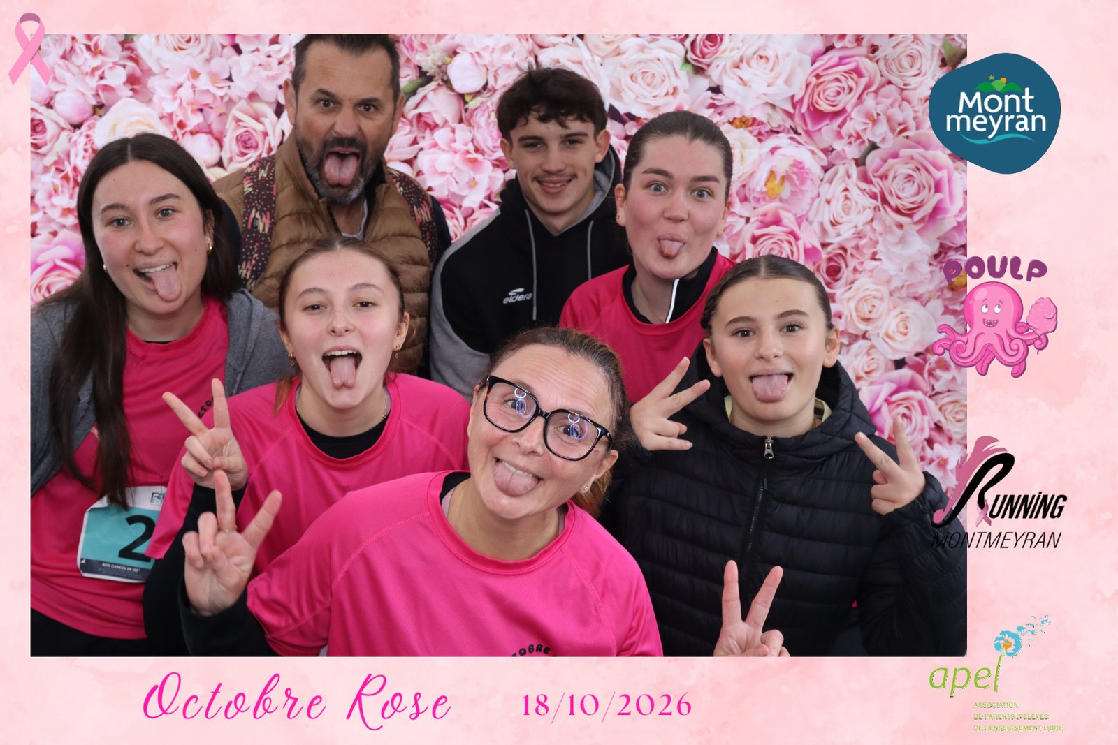 Photo de Octobre Rose Montmeyran par Photobooth