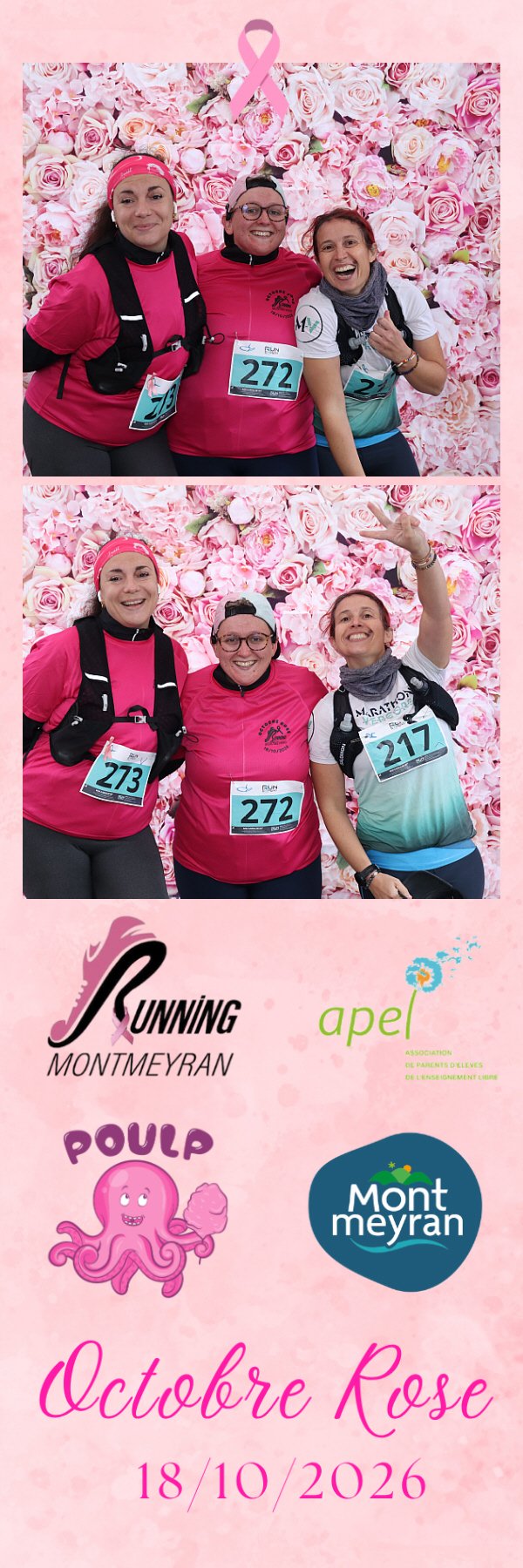Photo de Octobre Rose Montmeyran par Photobooth