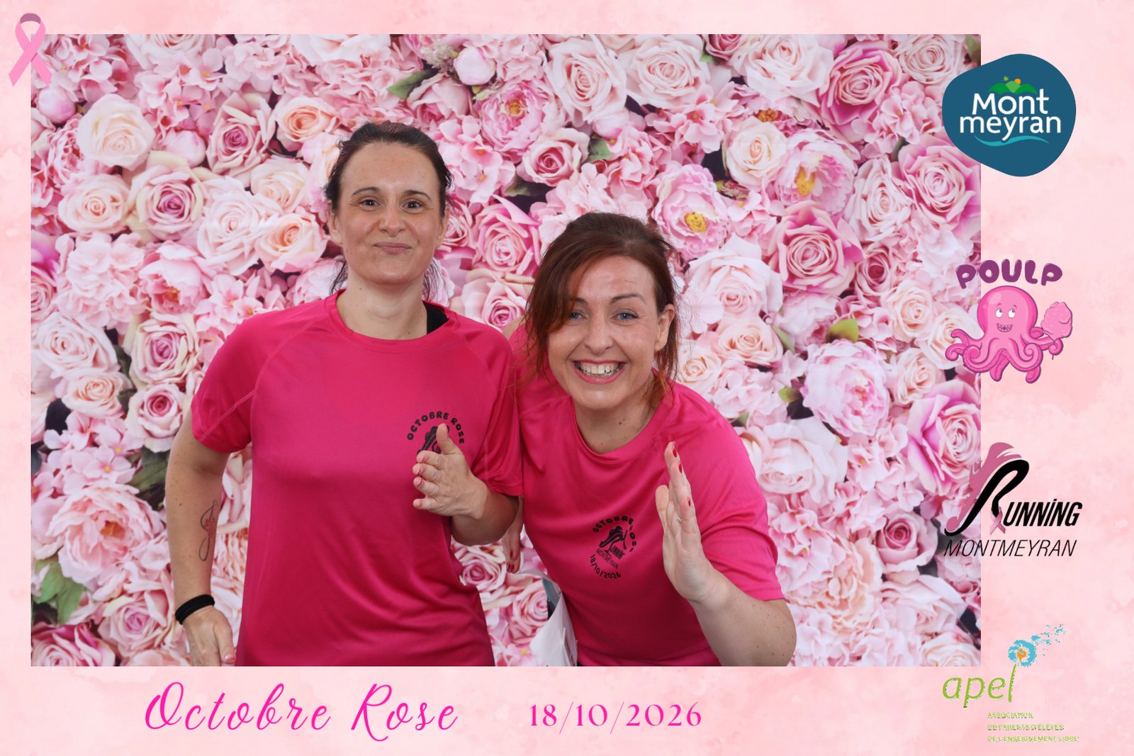 Photo de Octobre Rose Montmeyran par Photobooth