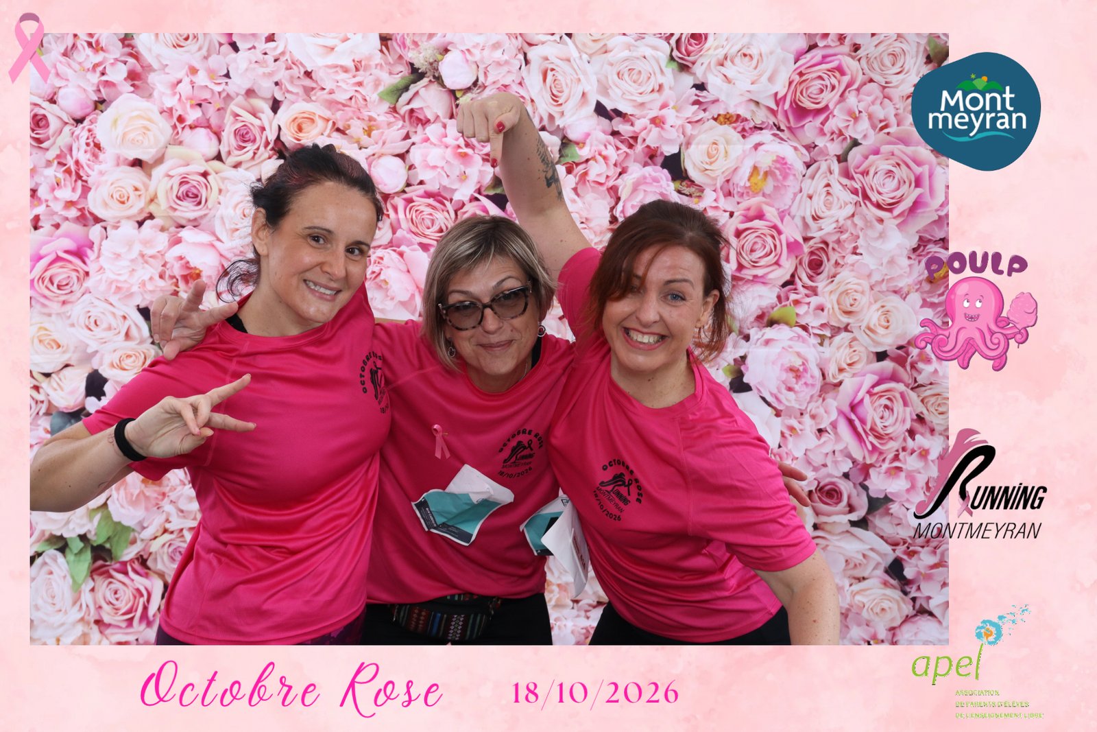 Photo de Octobre Rose Montmeyran par Photobooth