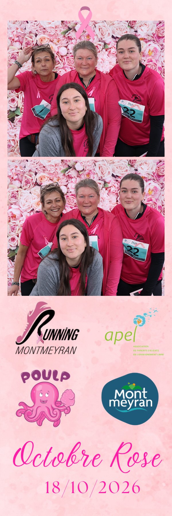Photo de Octobre Rose Montmeyran par Photobooth