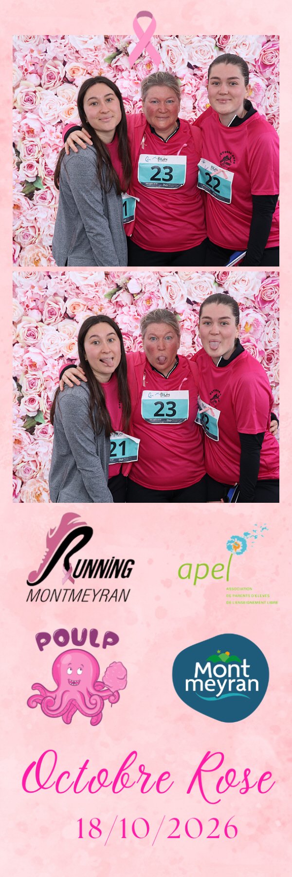 Photo de Octobre Rose Montmeyran par Photobooth