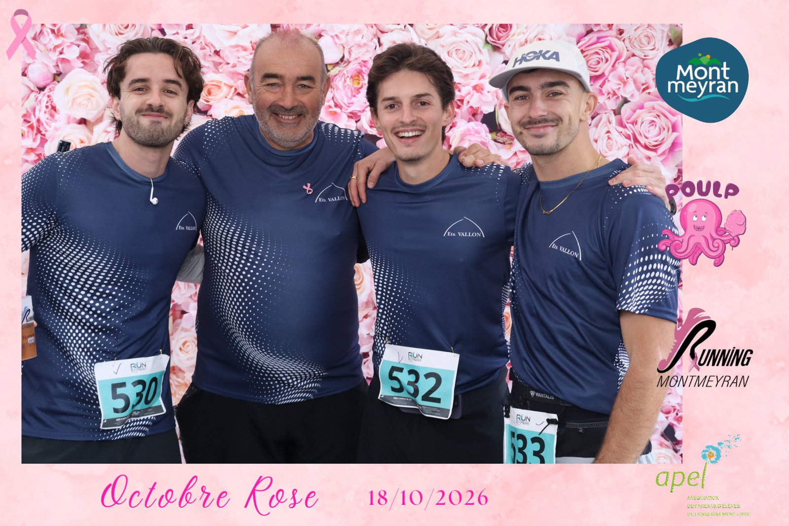 Photo de Octobre Rose Montmeyran par Photobooth
