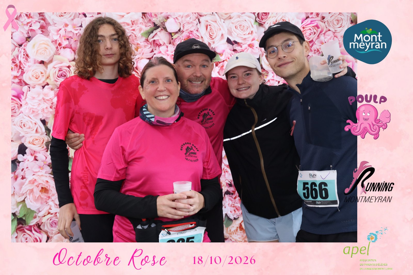Photo de Octobre Rose Montmeyran par Photobooth