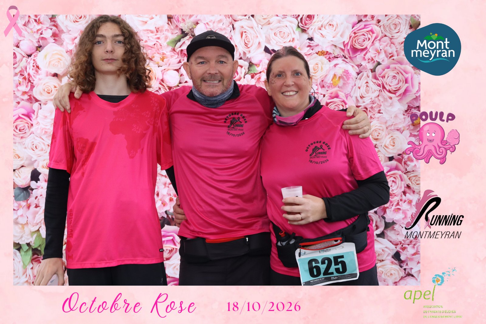 Photo de Octobre Rose Montmeyran par Photobooth