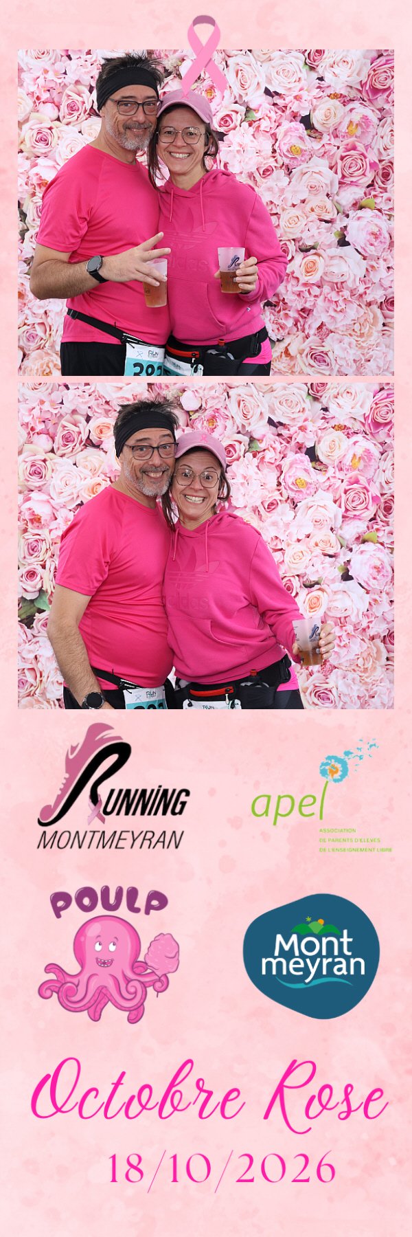 Photo de Octobre Rose Montmeyran par Photobooth