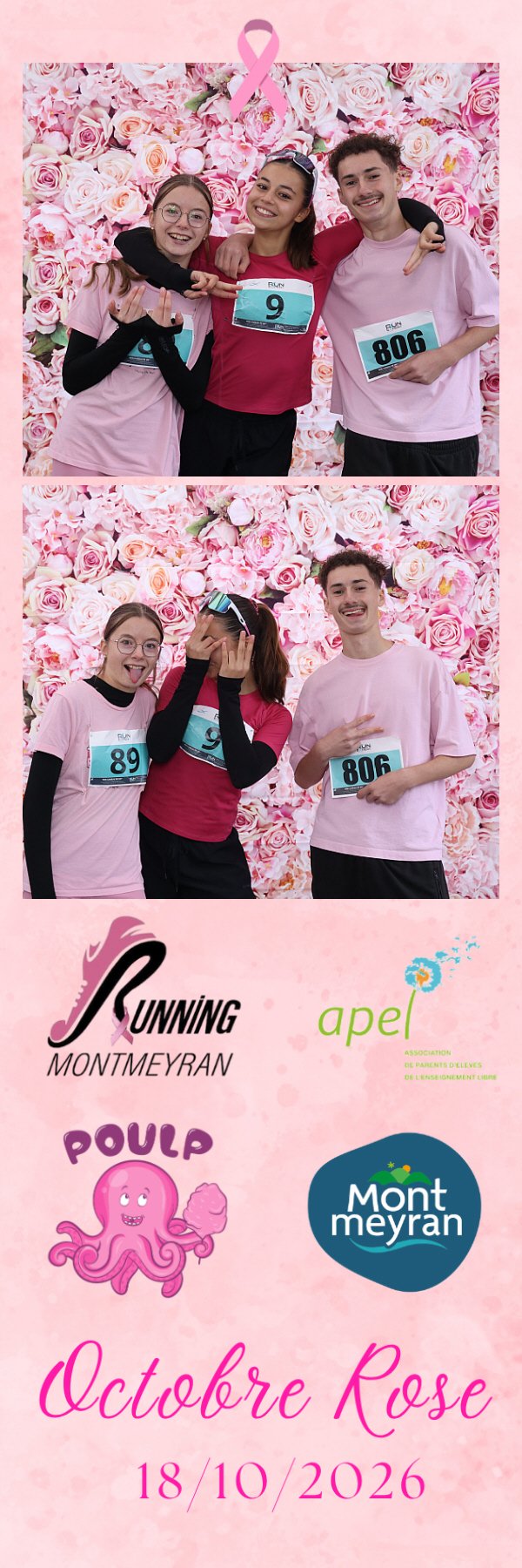 Photo de Octobre Rose Montmeyran par Photobooth