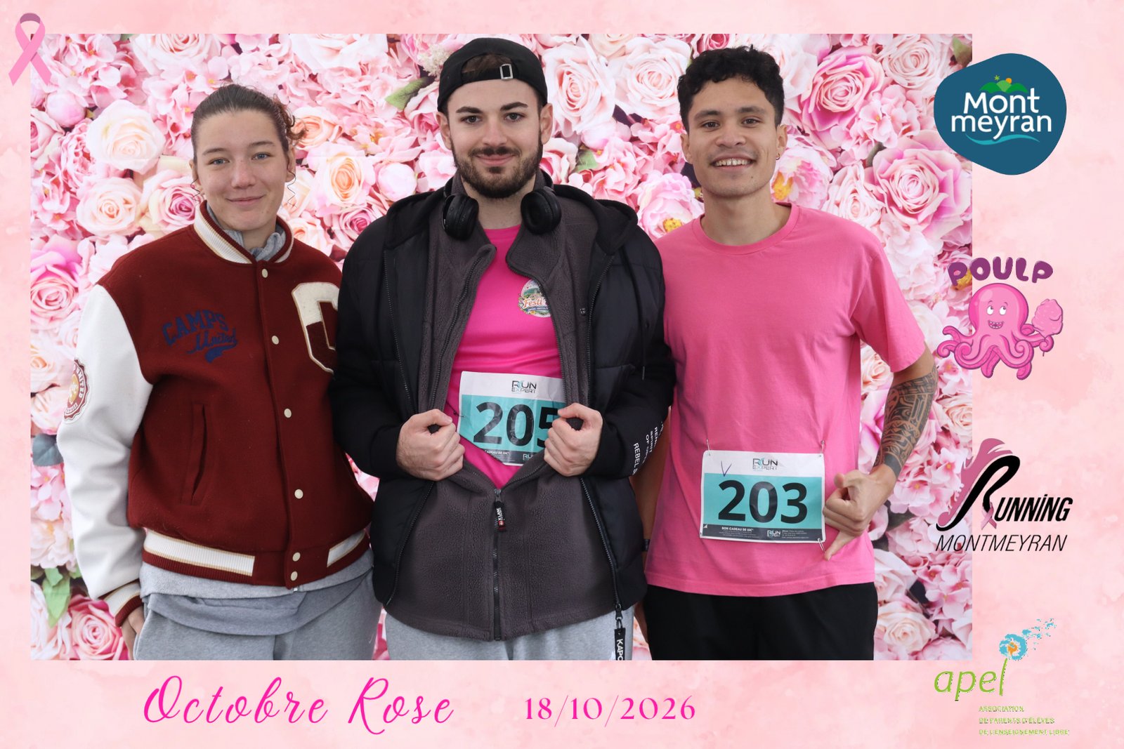 Photo de Octobre Rose Montmeyran par Photobooth