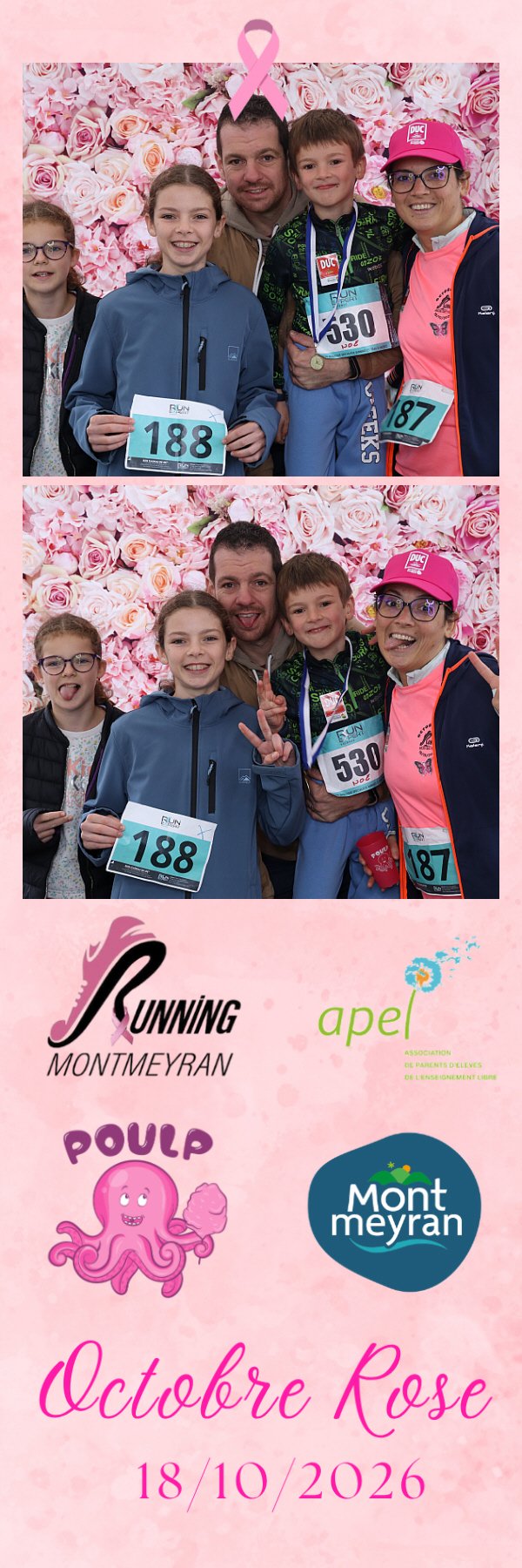 Photo de Octobre Rose Montmeyran par Photobooth