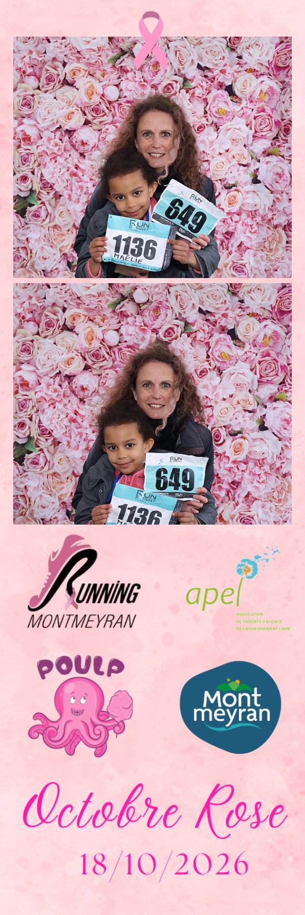 Photo de Octobre Rose Montmeyran par Photobooth
