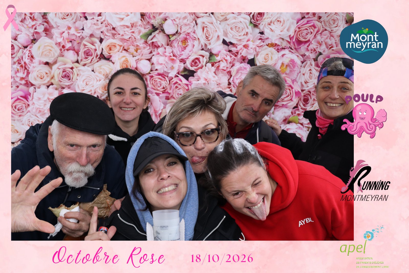 Photo de Octobre Rose Montmeyran par Photobooth