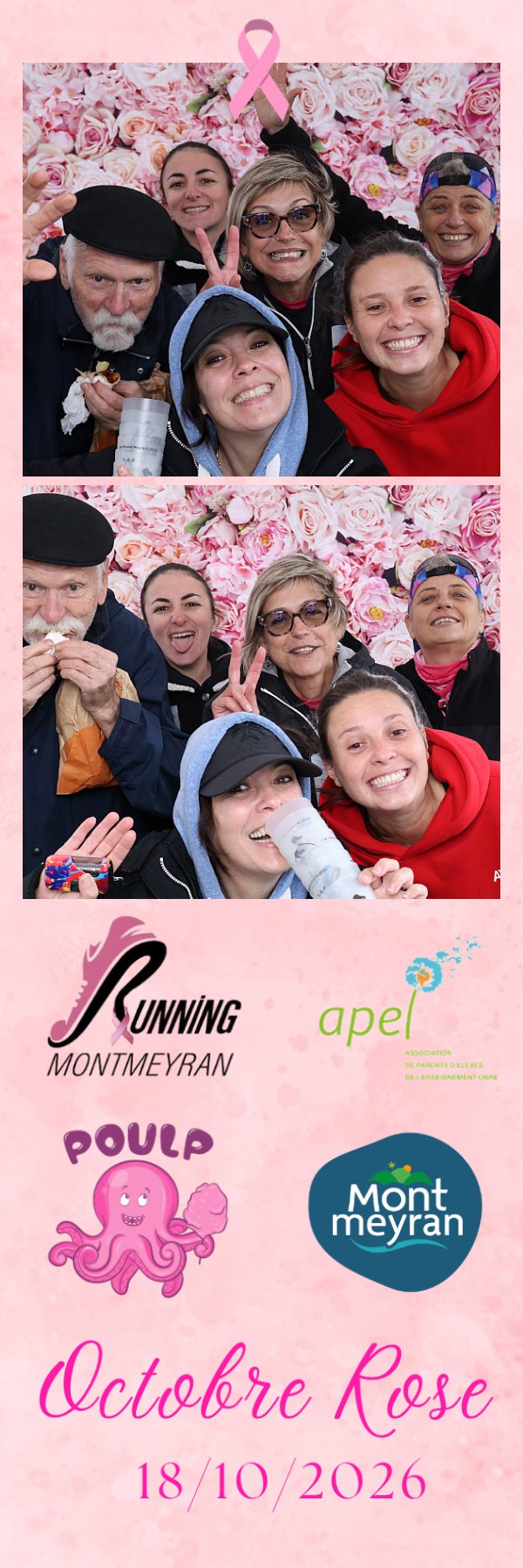 Photo de Octobre Rose Montmeyran par Photobooth