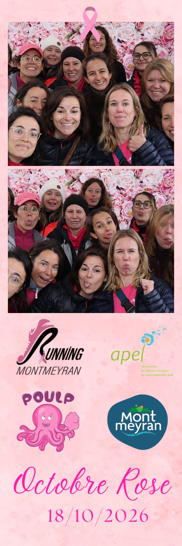 Photo de Octobre Rose Montmeyran par Photobooth