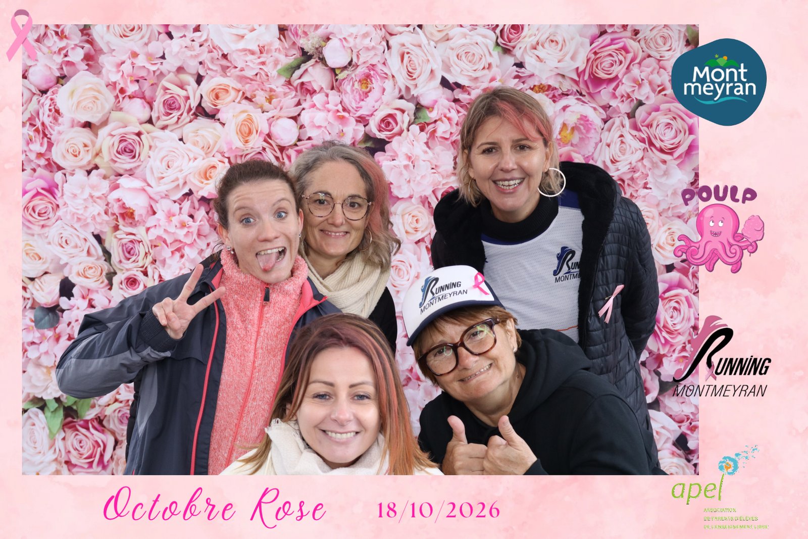 Photo de Octobre Rose Montmeyran par Photobooth
