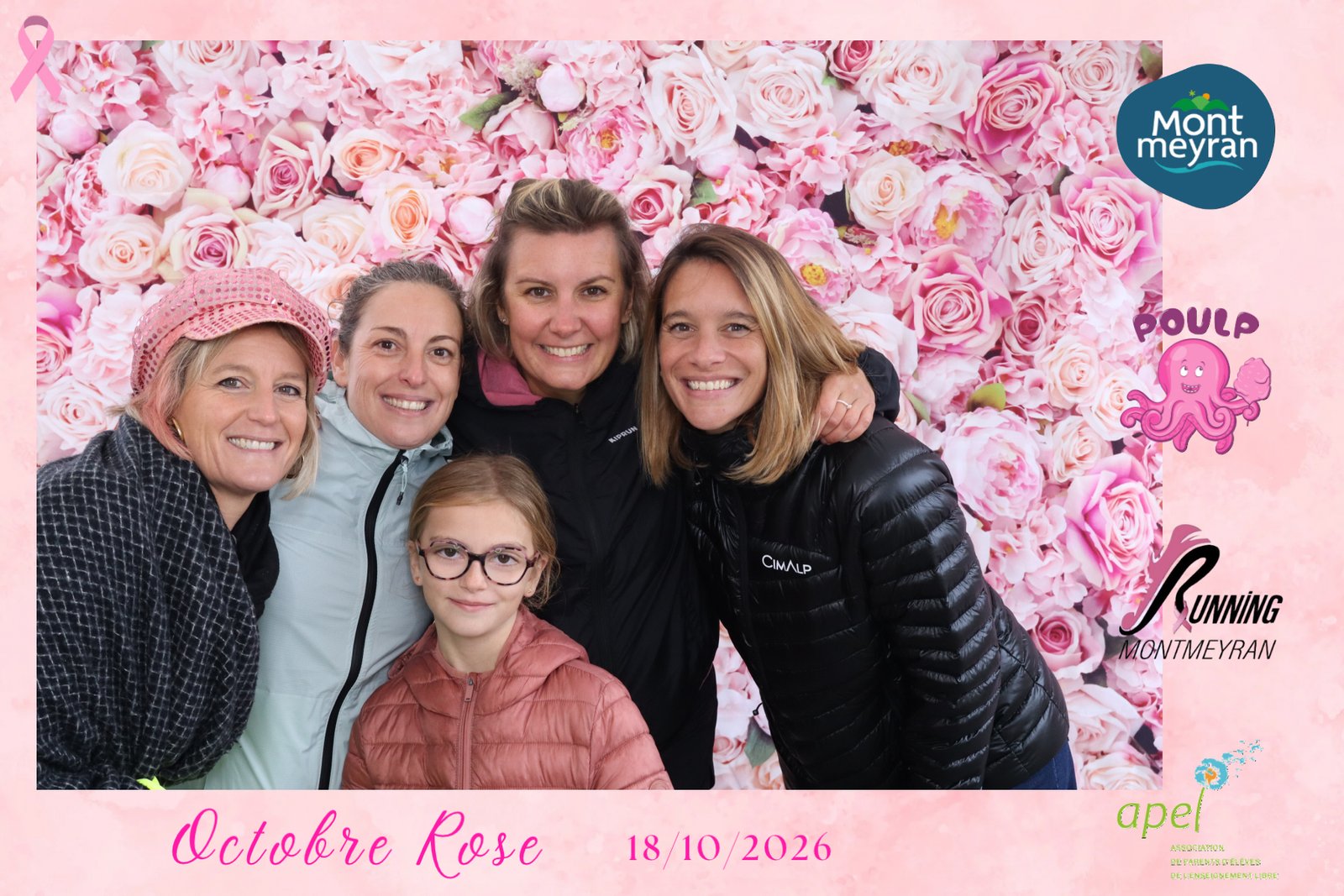 Photo de Octobre Rose Montmeyran par Photobooth