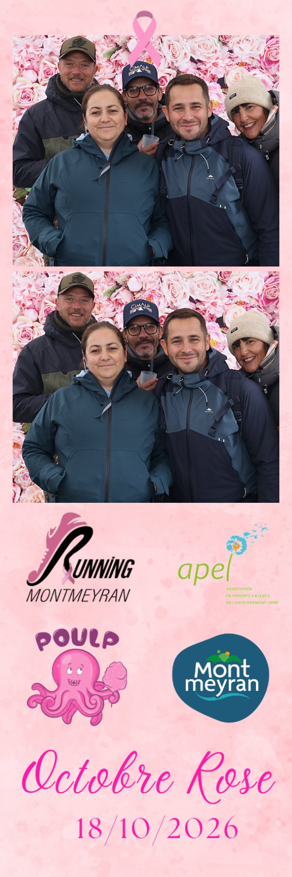 Photo de Octobre Rose Montmeyran par Photobooth