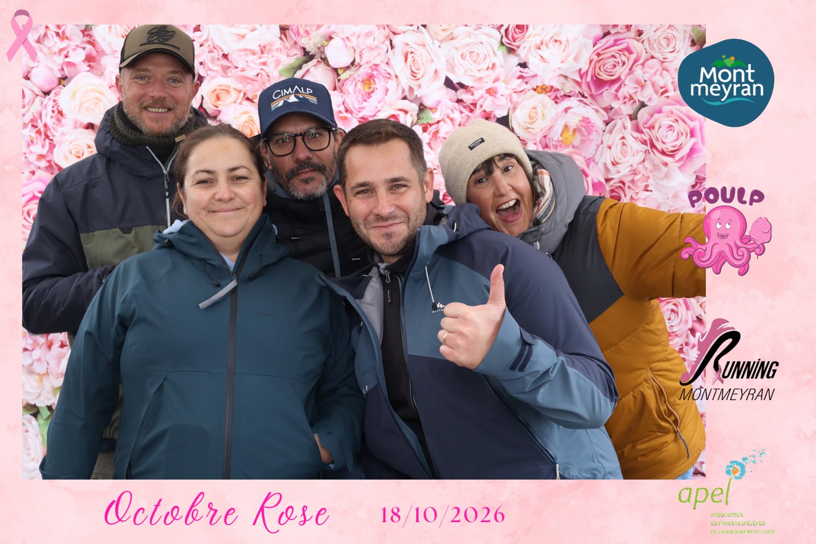Photo de Octobre Rose Montmeyran par Photobooth