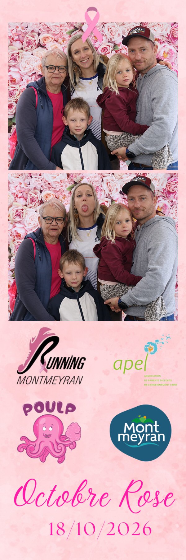 Photo de Octobre Rose Montmeyran par Photobooth