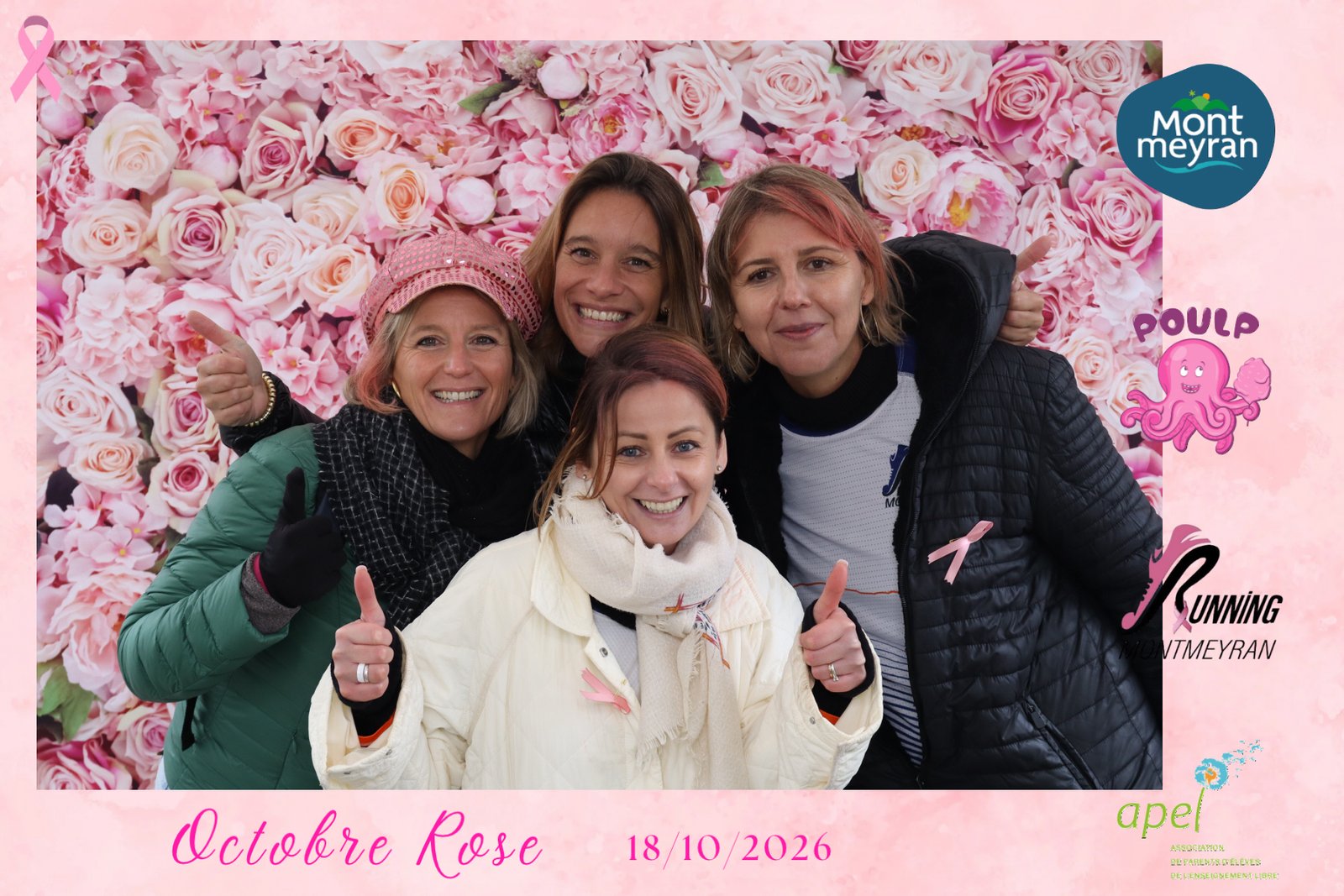 Photo de Octobre Rose Montmeyran par Photobooth