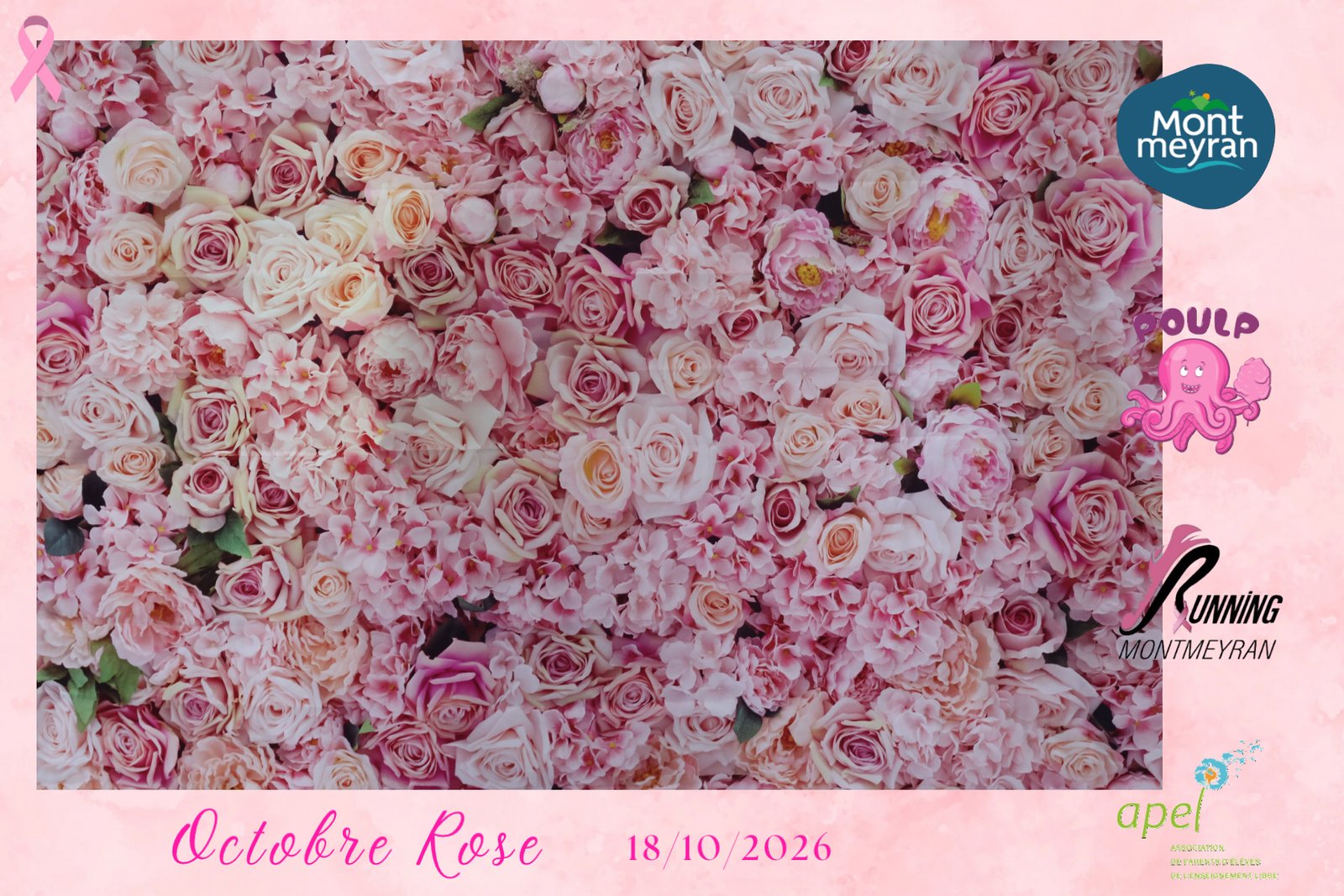 Photo de Octobre Rose Montmeyran par Photobooth