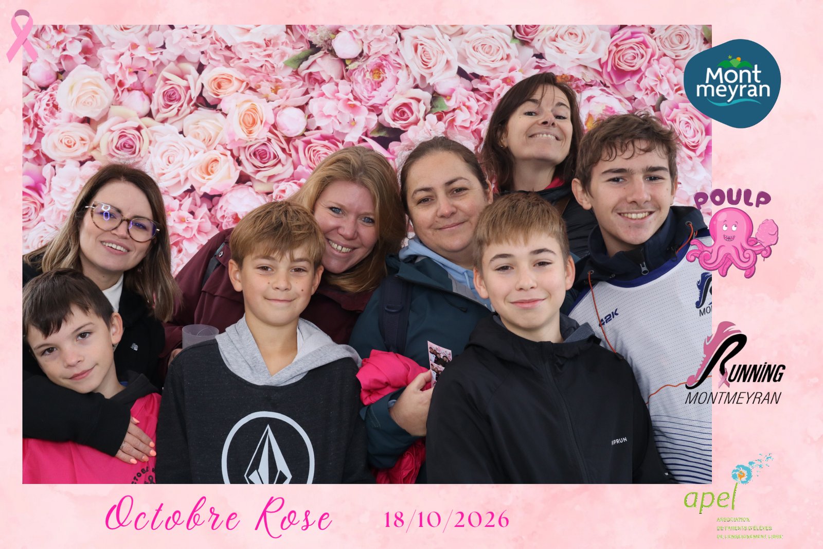 Photo de Octobre Rose Montmeyran par Photobooth