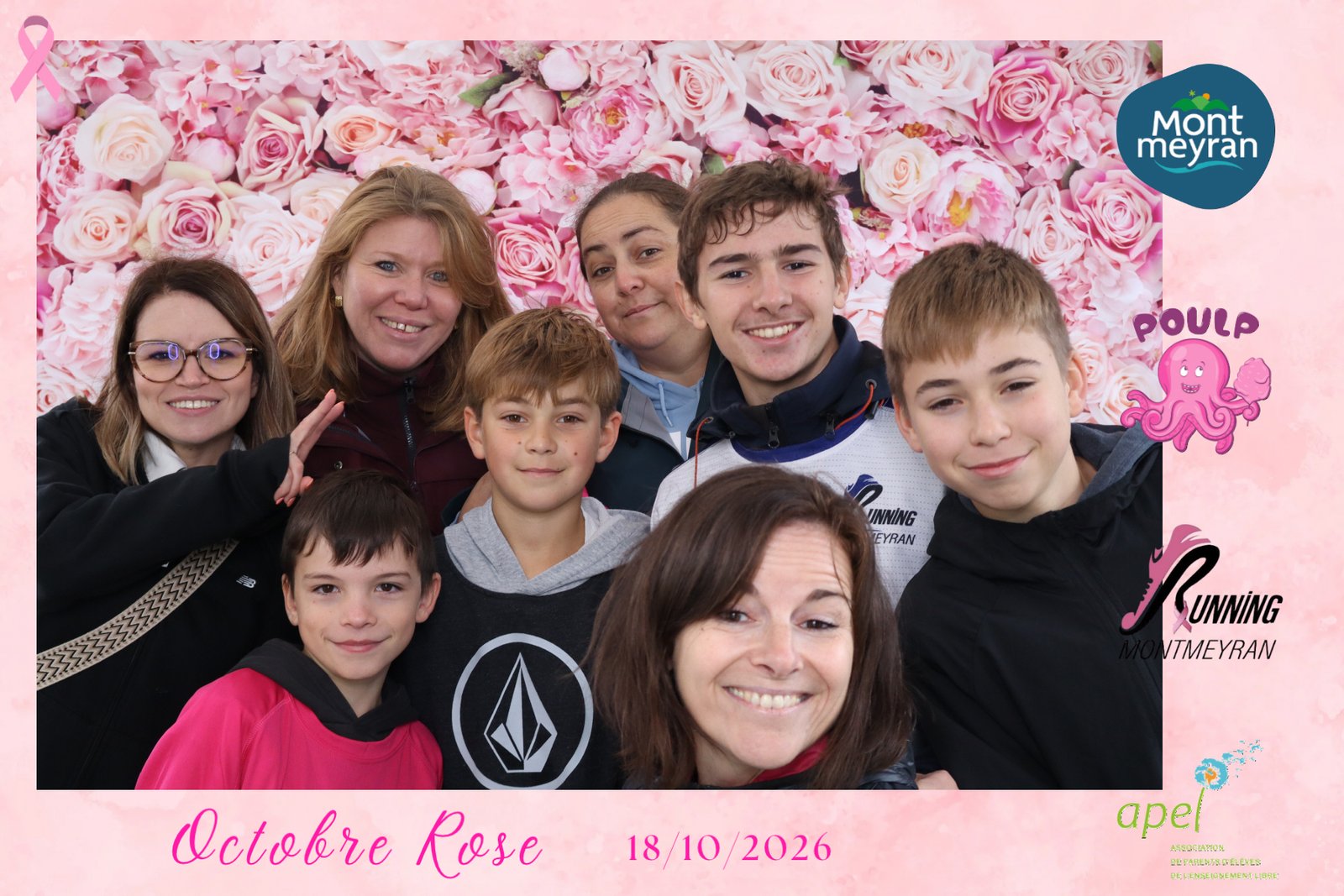 Photo de Octobre Rose Montmeyran par Photobooth