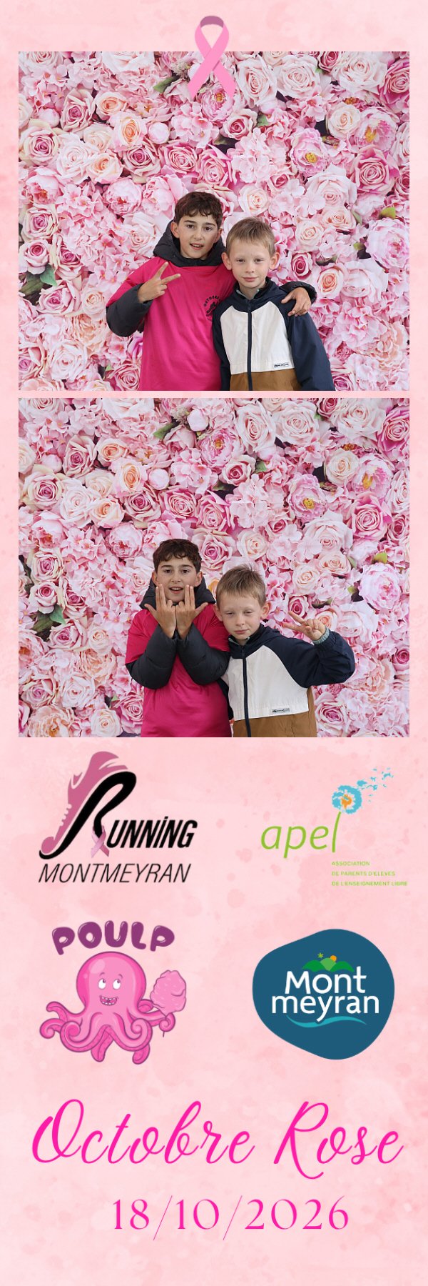 Photo de Octobre Rose Montmeyran par Photobooth