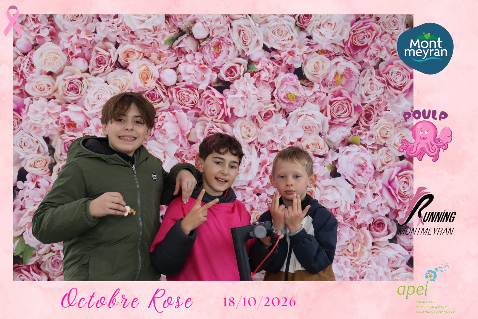 Photo de Octobre Rose Montmeyran par Photobooth